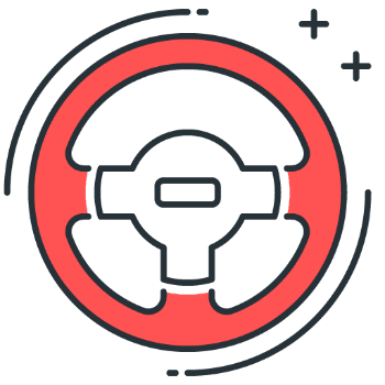 Steering illustration